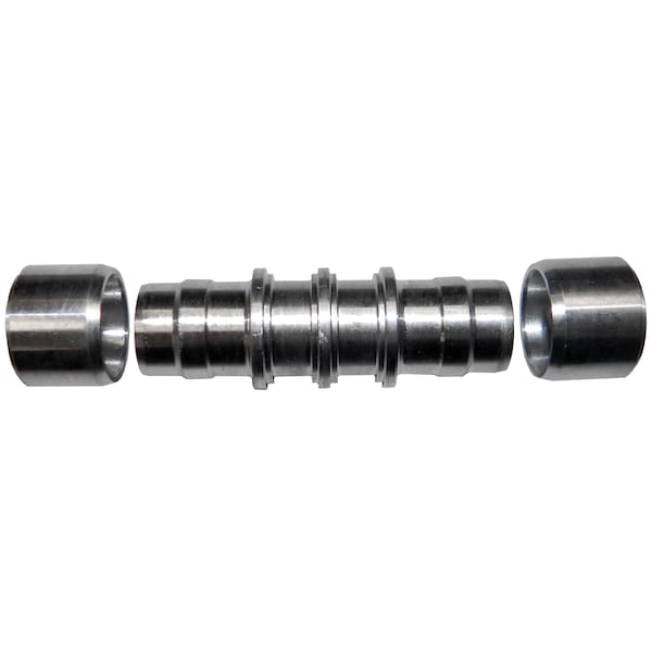 5/8 Aluminum Tube to Tube KLEDGE-LOK A/C Repair Union